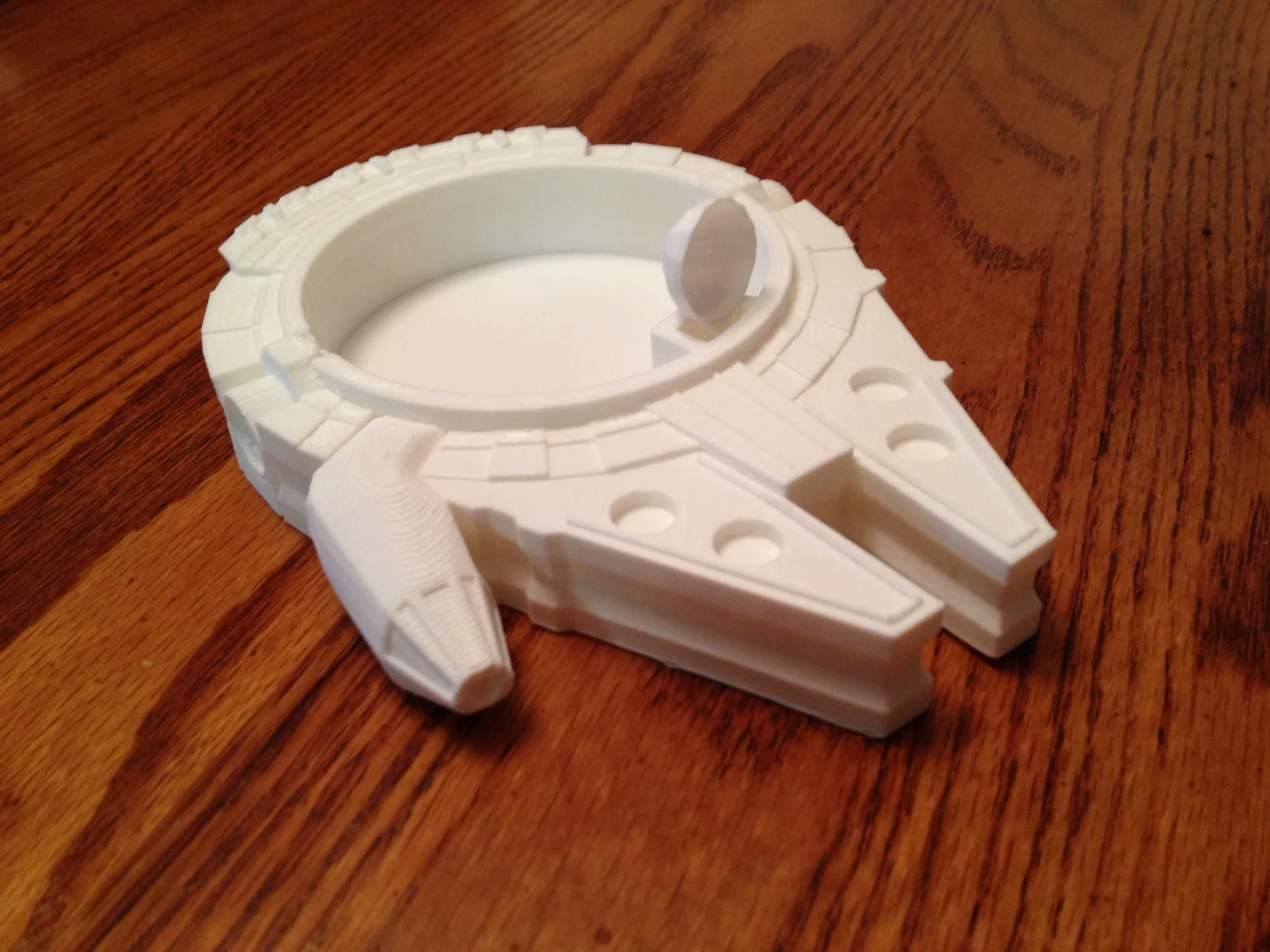 Millennium Falcon Candy Dish with Satellite Spoon #CountertopChallenge