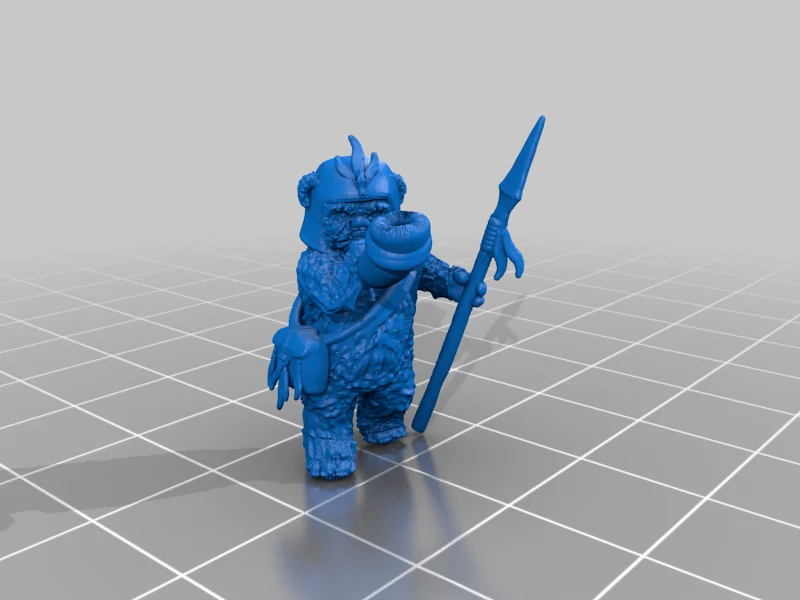 Ewok Valiant Horn (star wars legion scale)