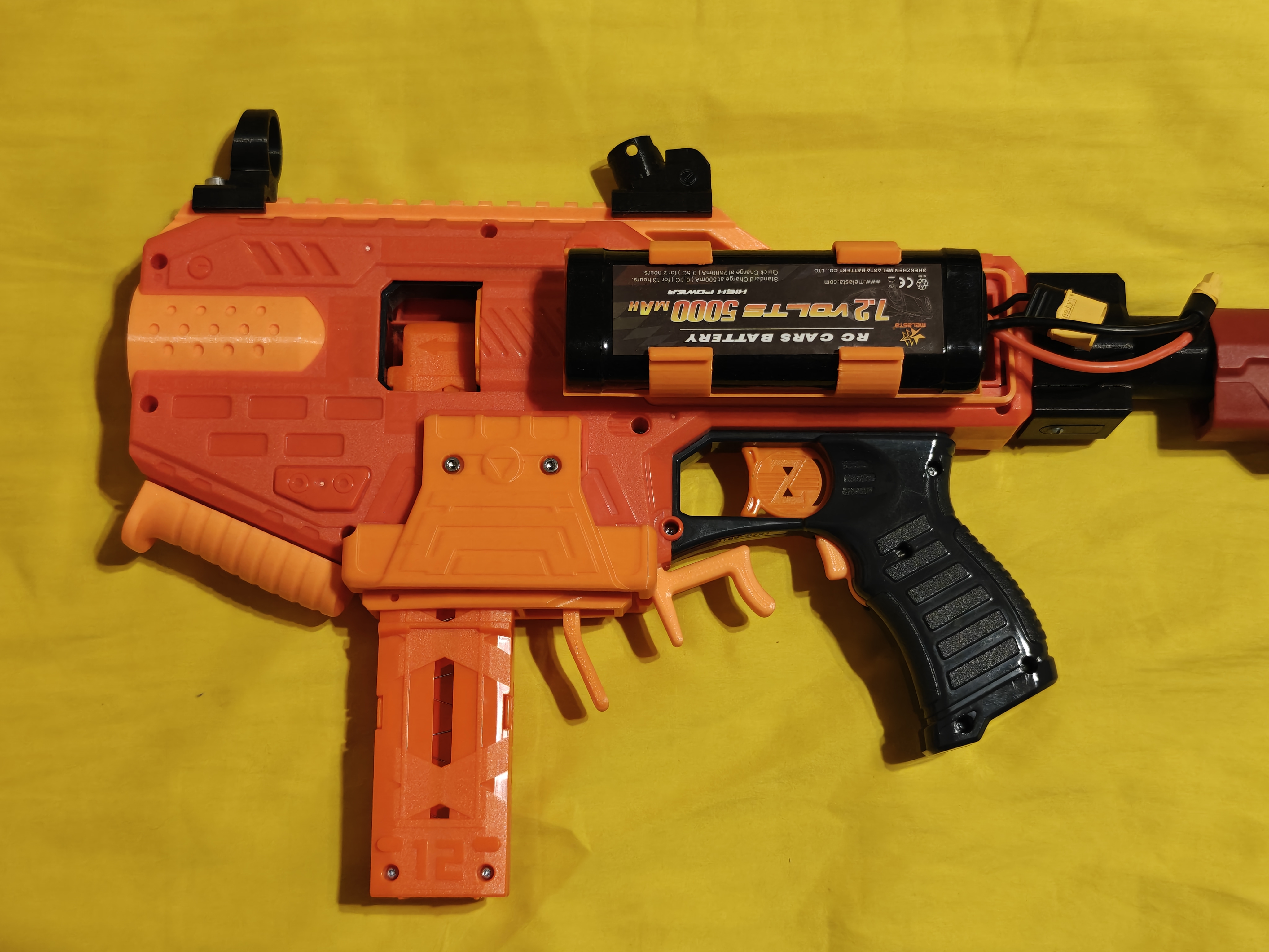 Dart Zone Adventure Force Spectrum RC Battery Mount