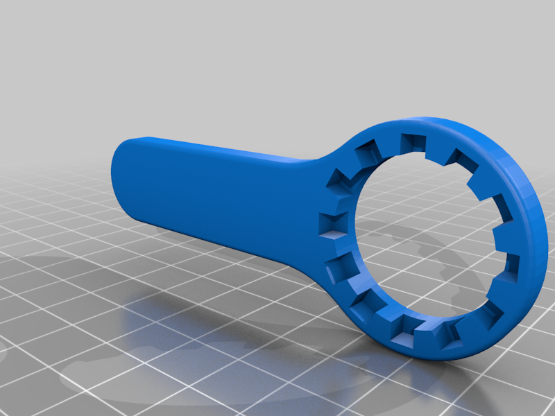 Cap Removal and Installation Wrench Spanner Tool for Suspension Fork 12T Trek