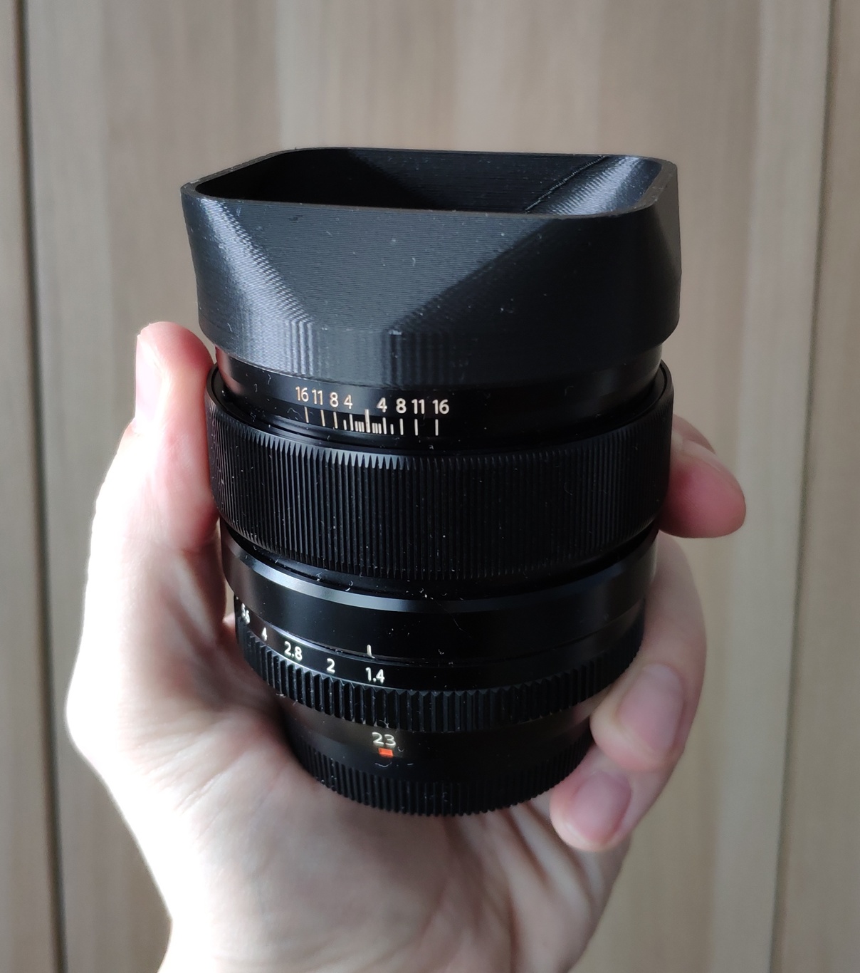 Fujifilm Fujinon rectangular bayonet lens hood