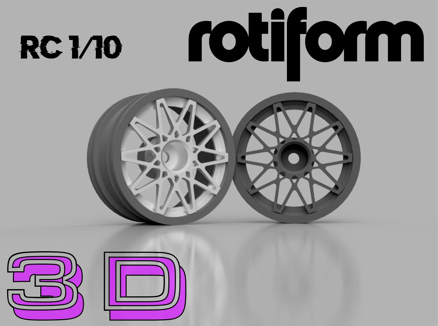 RC Rim 1/10 ROTIFORM BLQ replica