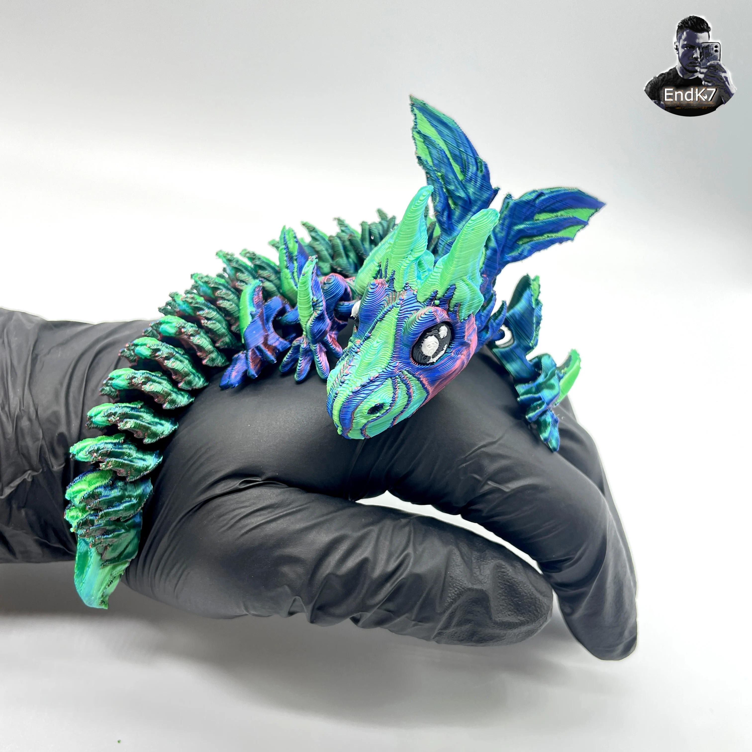 Majestic Baby Dragon - Articulated - Print in Place - No Supports