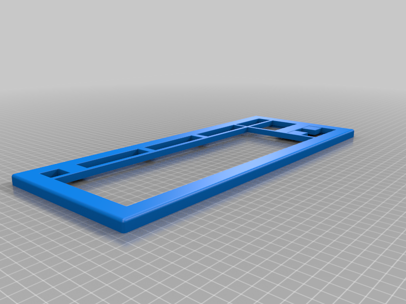 Gasket and top mounted TKL keyboard