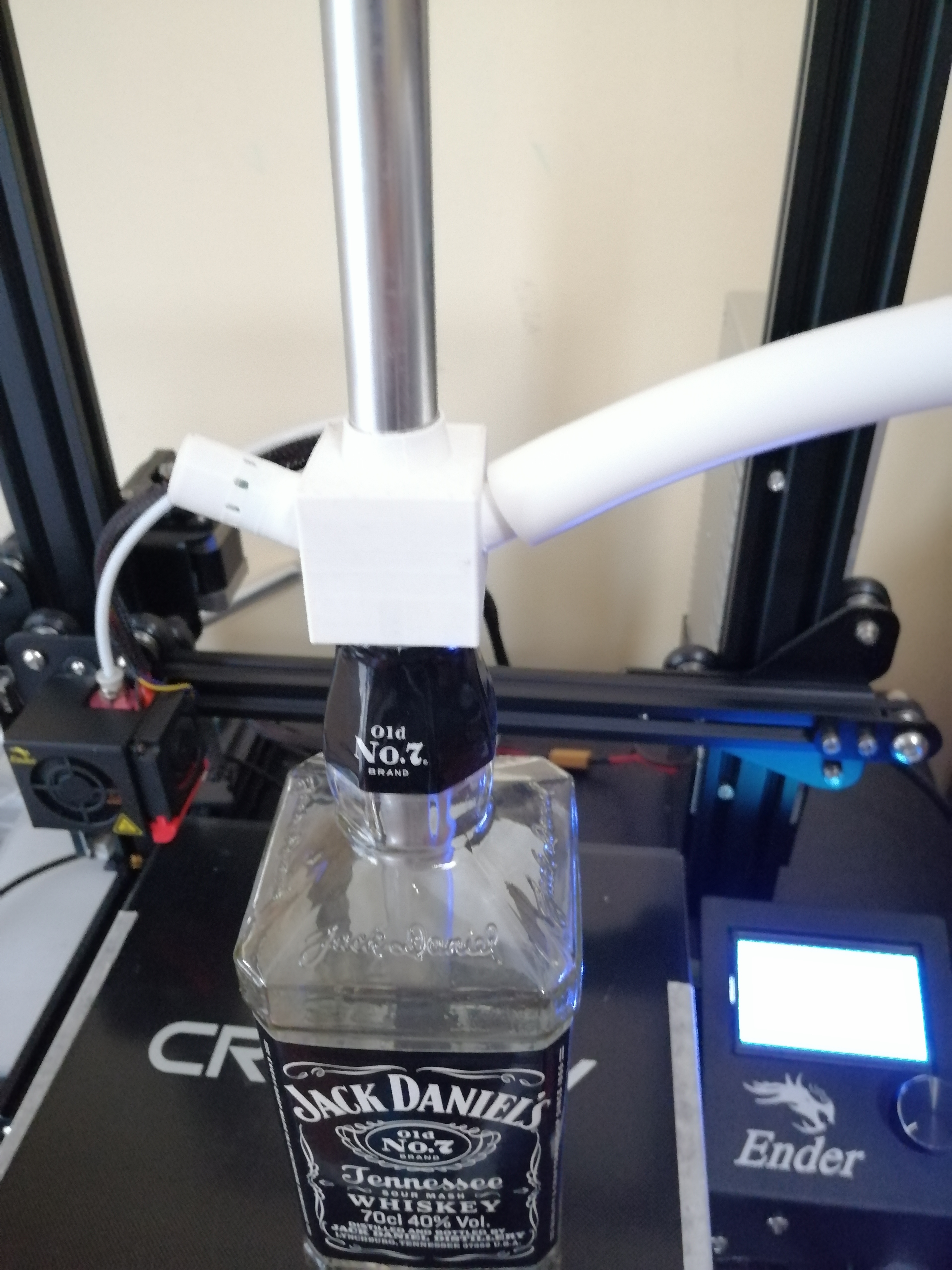 Jack Daniels hookah adapter, bottle hookah adapter, DIY hookah