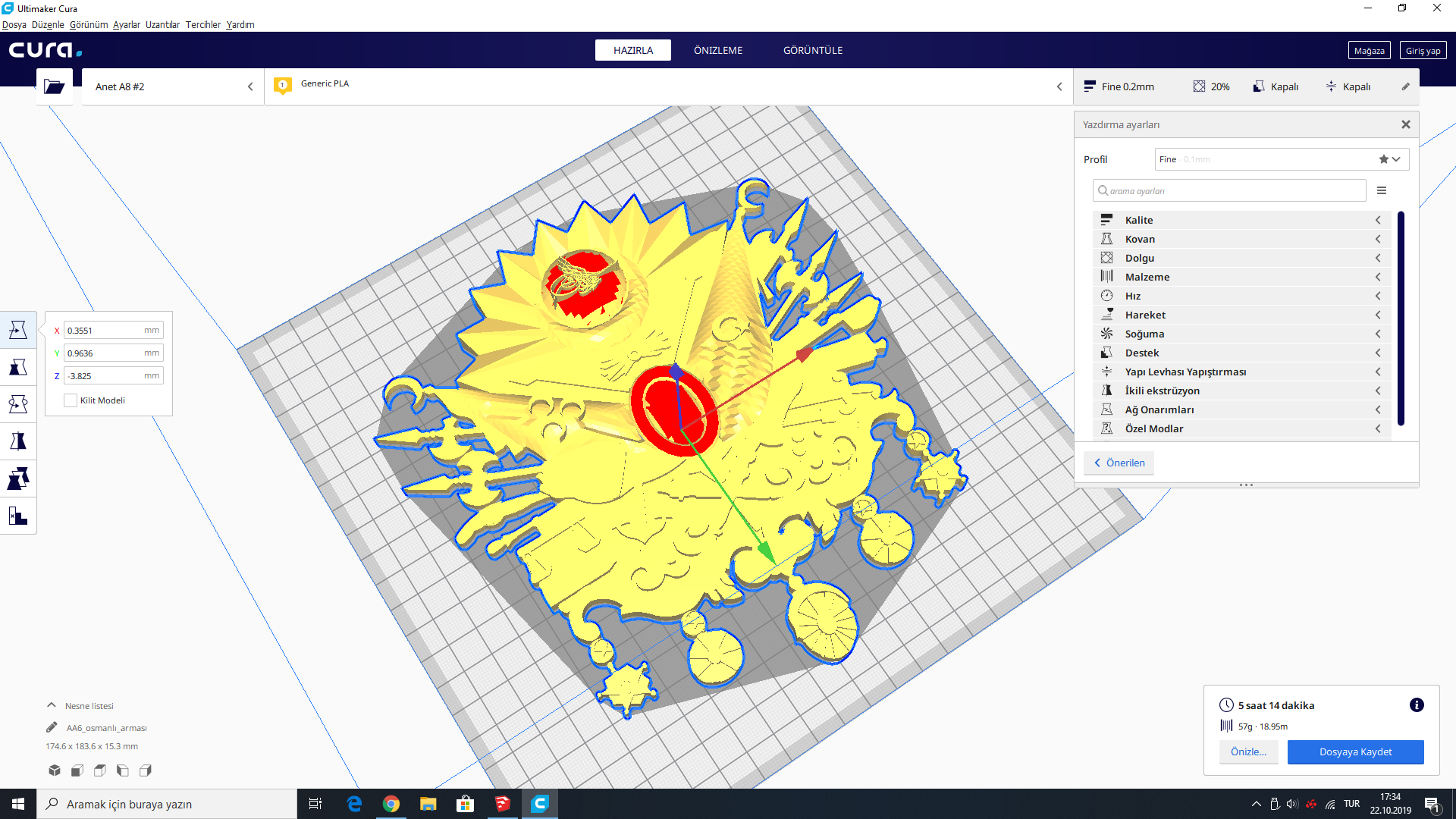 Ottoman empire emblem