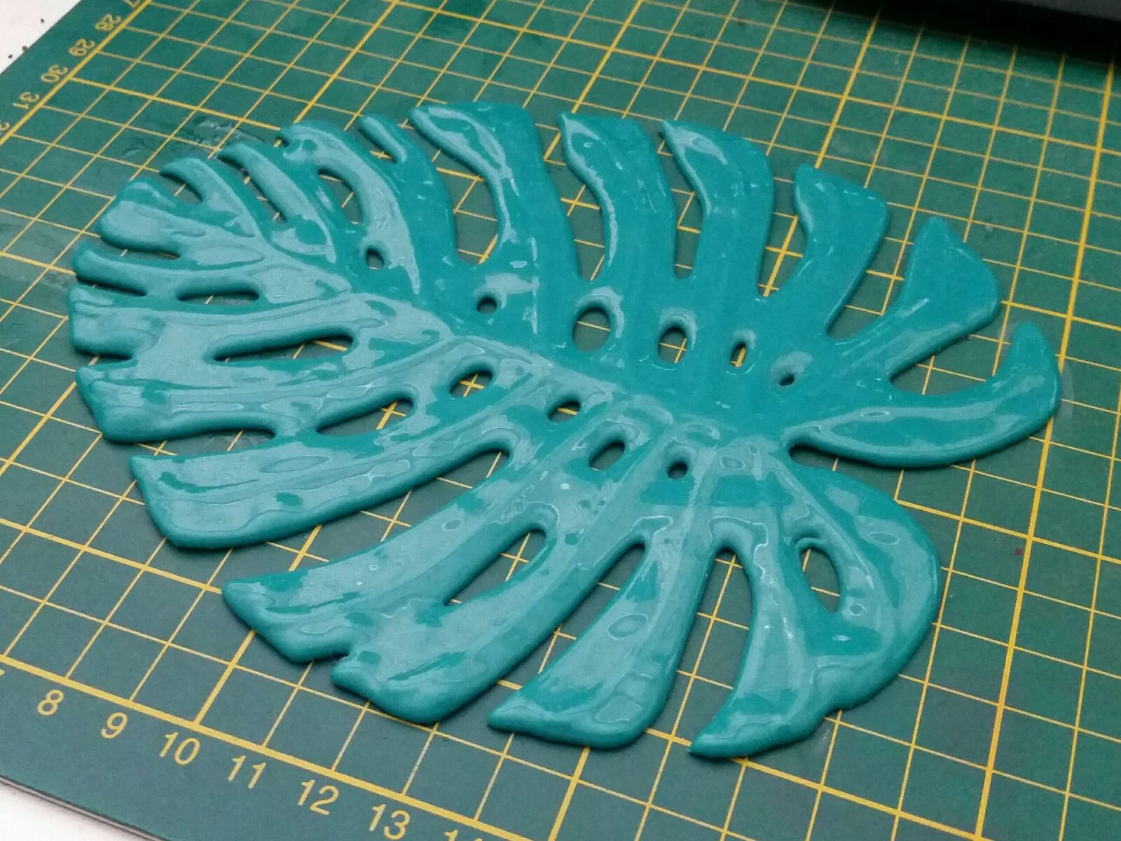 Monstera Deliciosa drink coaster