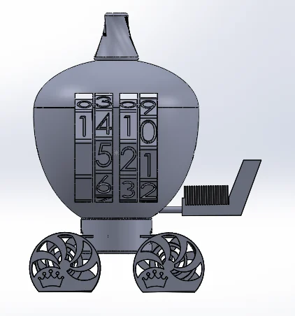 Cinderella Pumpkin Carriage Calender