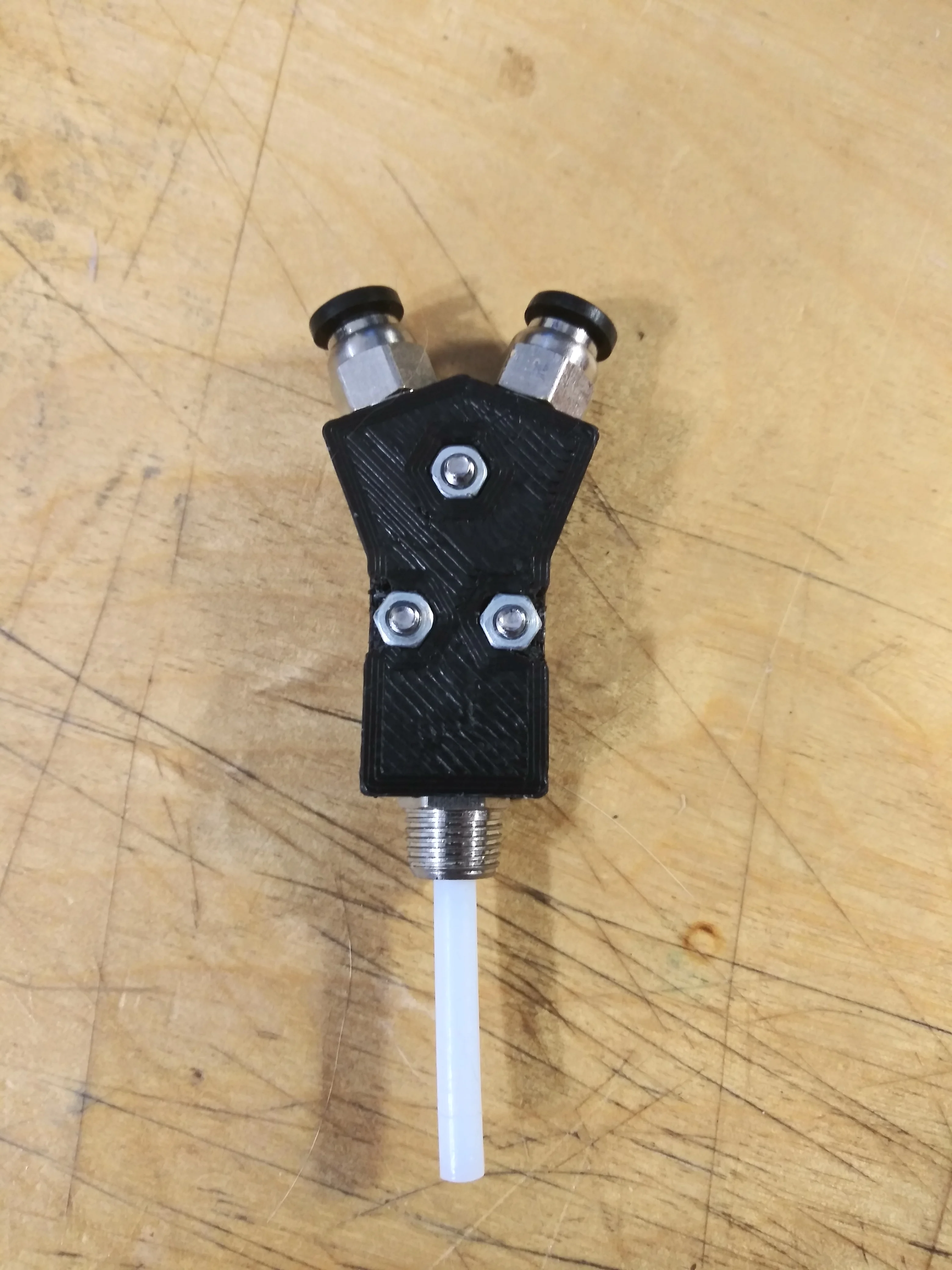 Simple Dual Bowden Y Merger