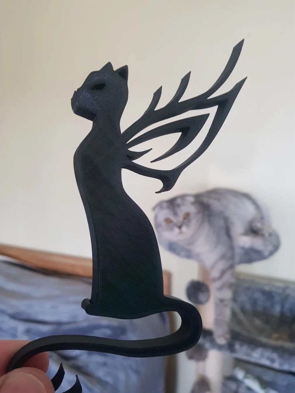2d winged cat