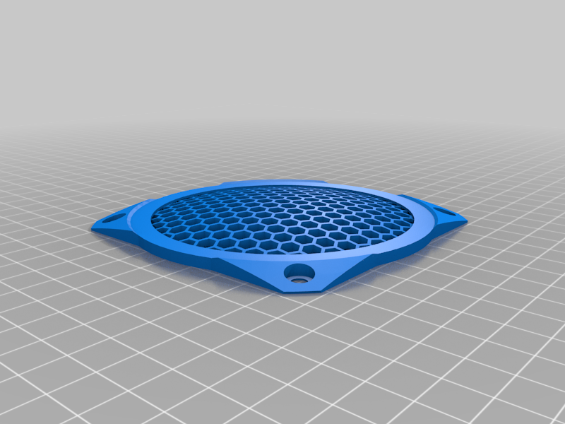90mm fan grill