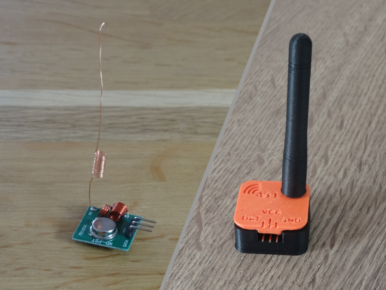 FS1000A 433Mhz Transmitter Enclosure