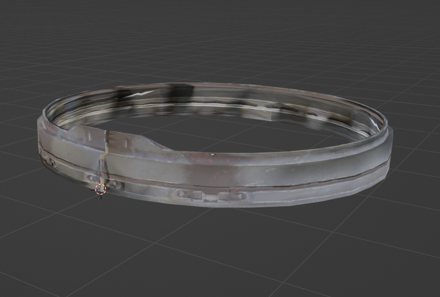 Half Life Alyx Combine Soldier Helmet Neck Ring