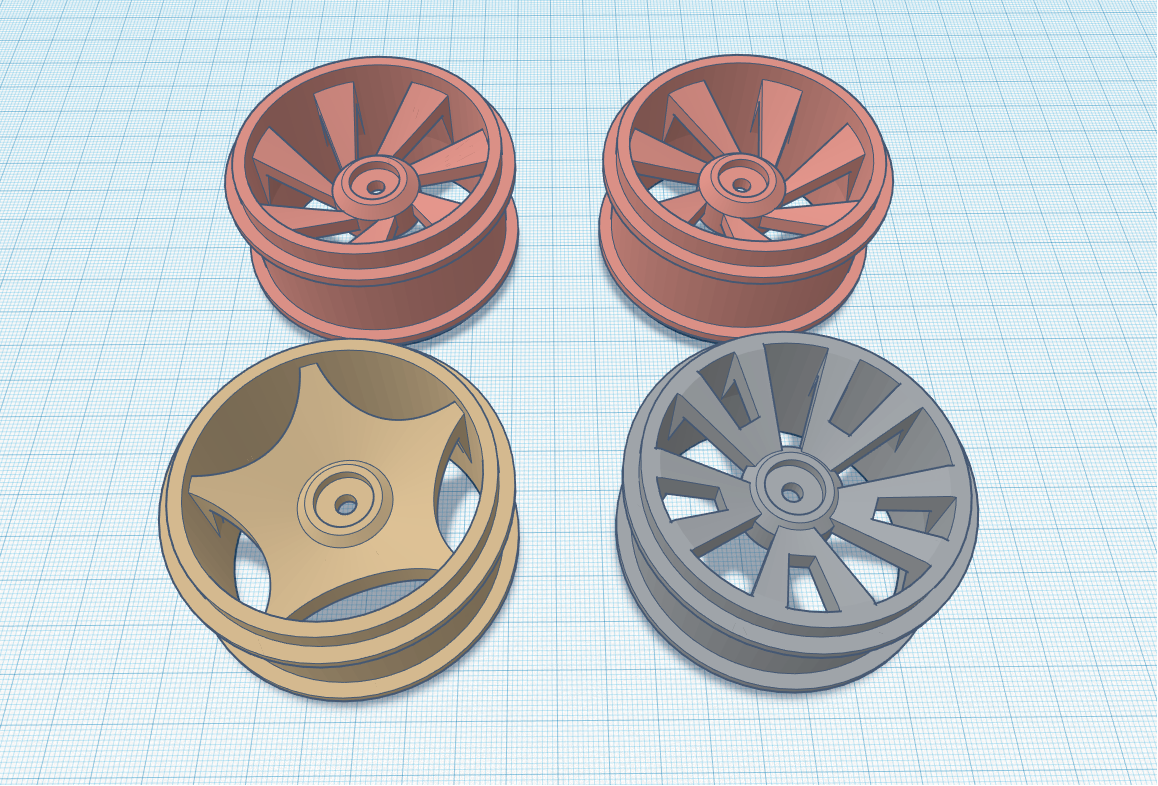 1:10 RC Buggy RIMS 61mm