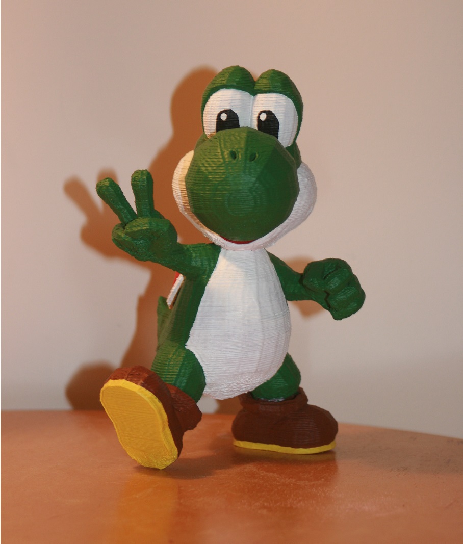 Yoshi Trophy with custom supports