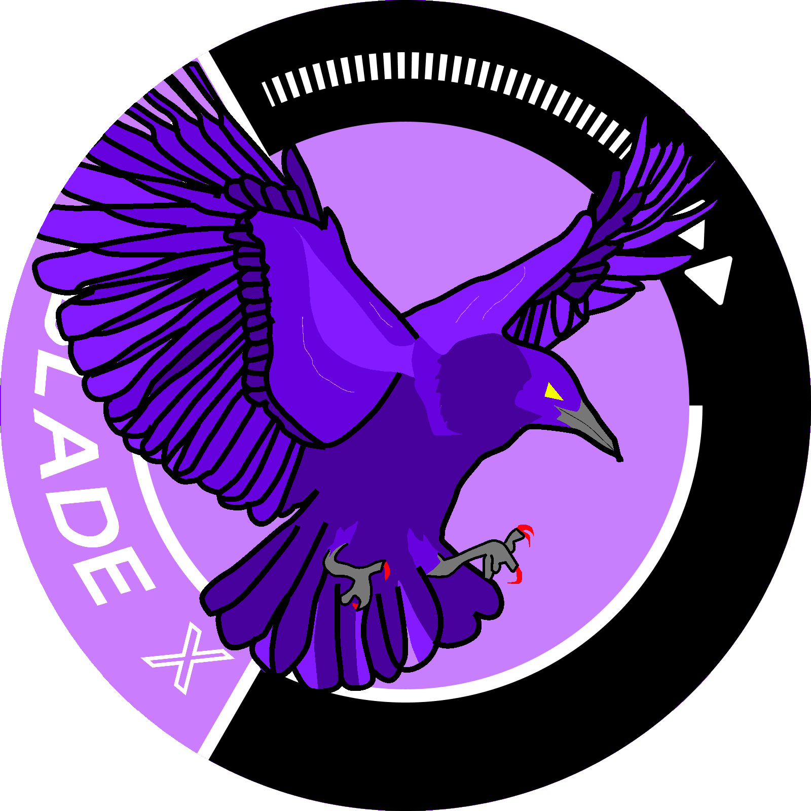 Beyblade X CX Custom. Crow Flight F 4-50 Velocity