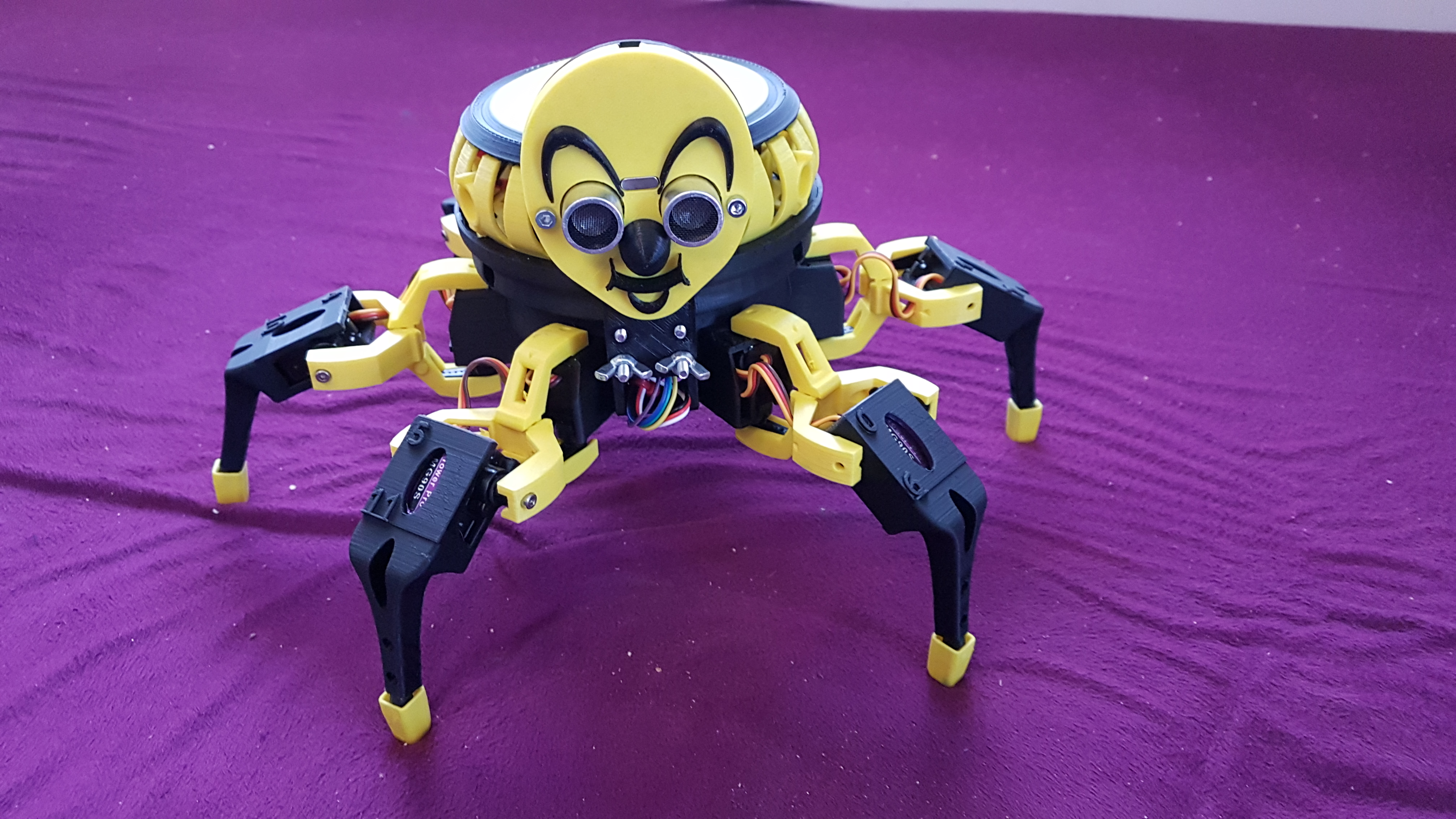 Vorpal Hexapod Sensorface