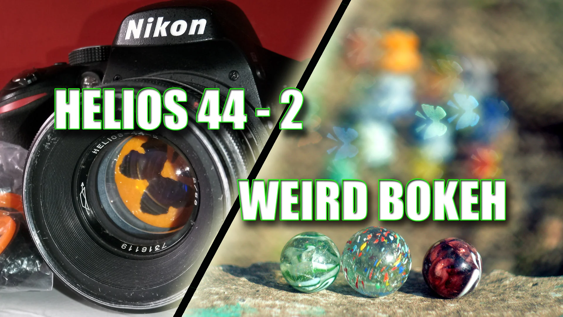 Helios 44-2 Nikon F mount infinity focus and accessories