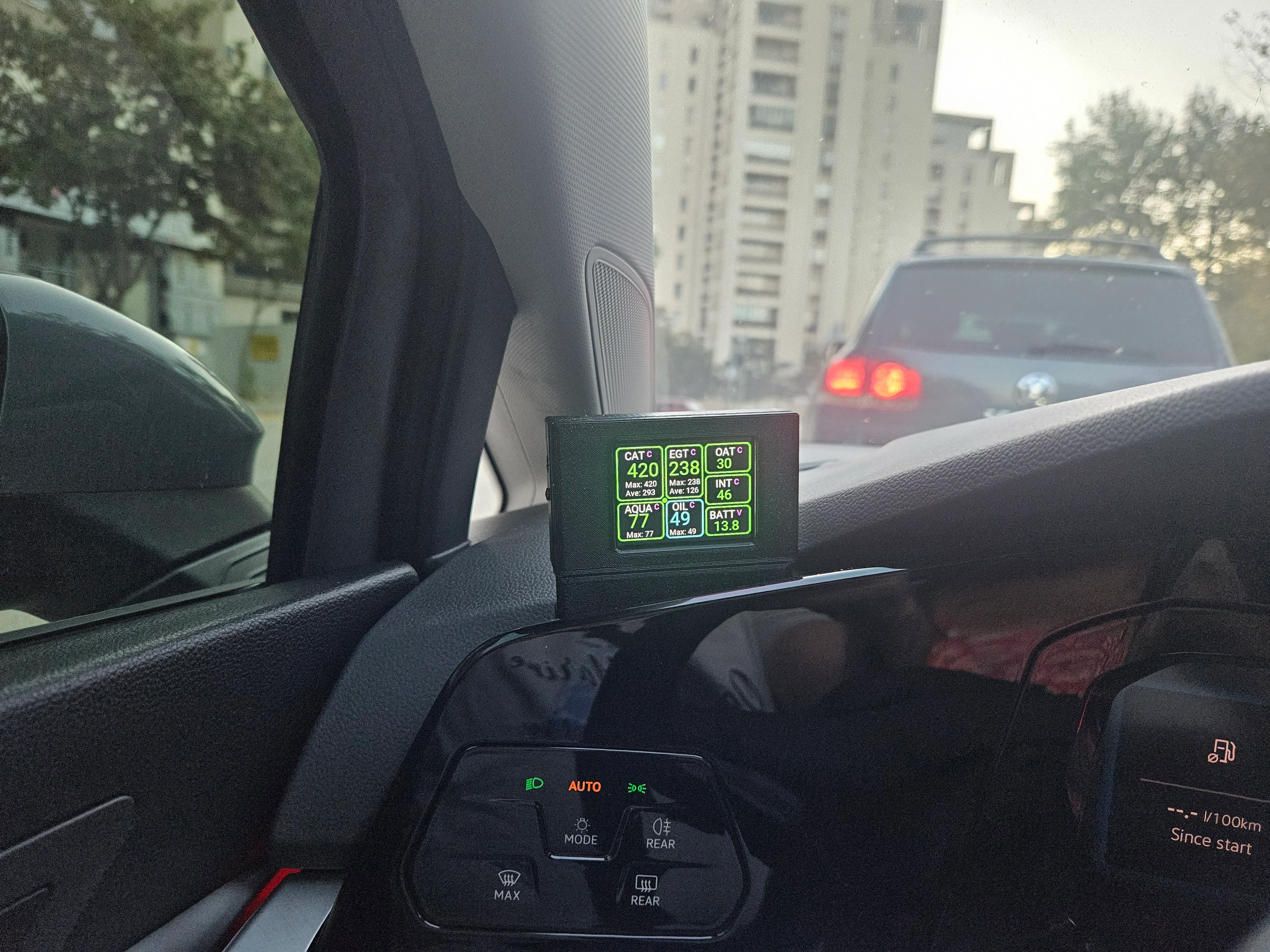 VW Golf Mk8 Gauge