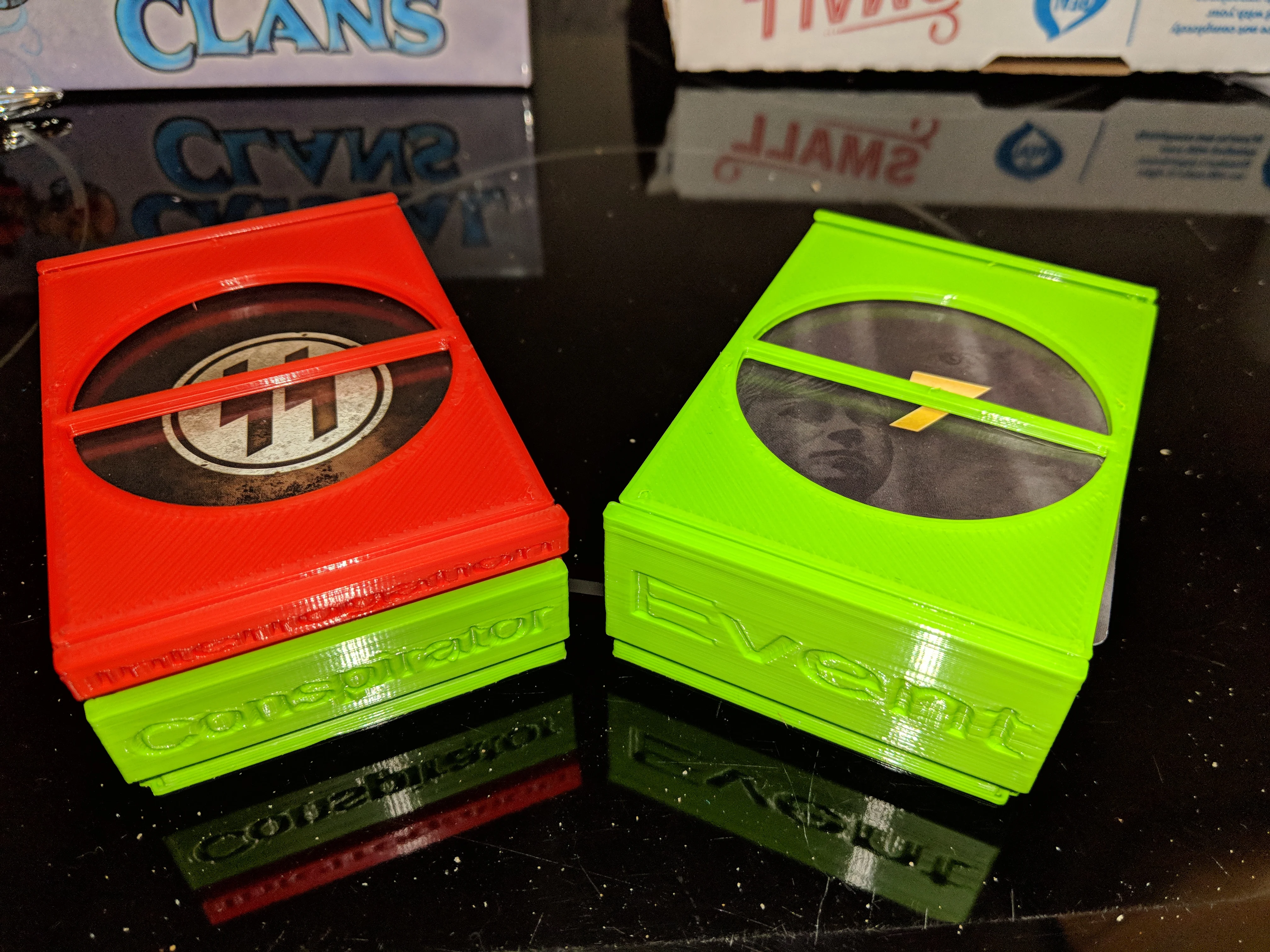 Black Orchestra Card Boxes and Lid