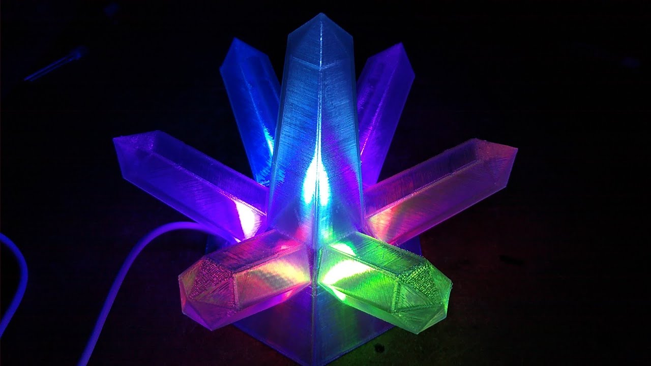 BigClive.com's Crystal Lamp