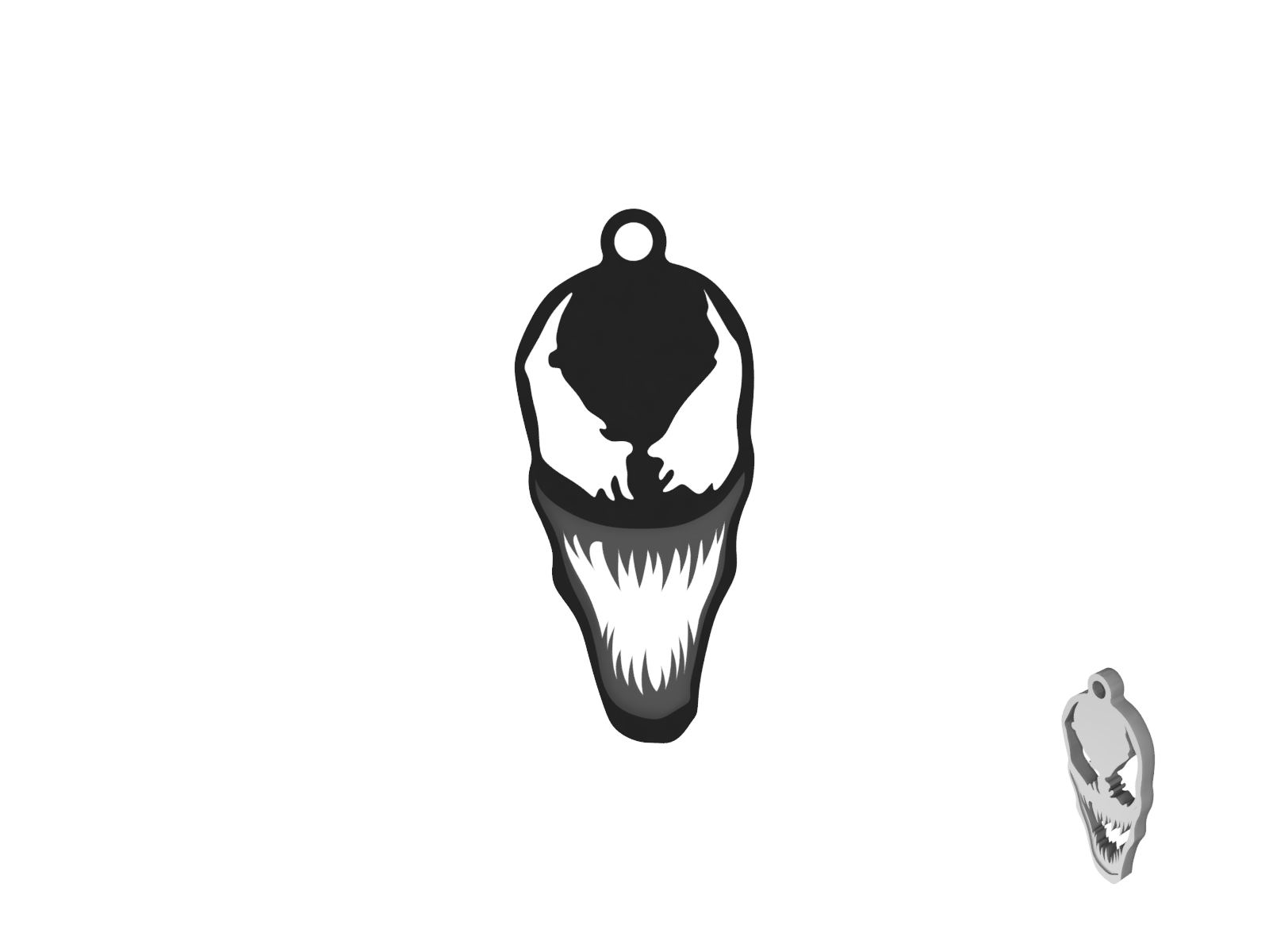 Keychain Venom Minimal