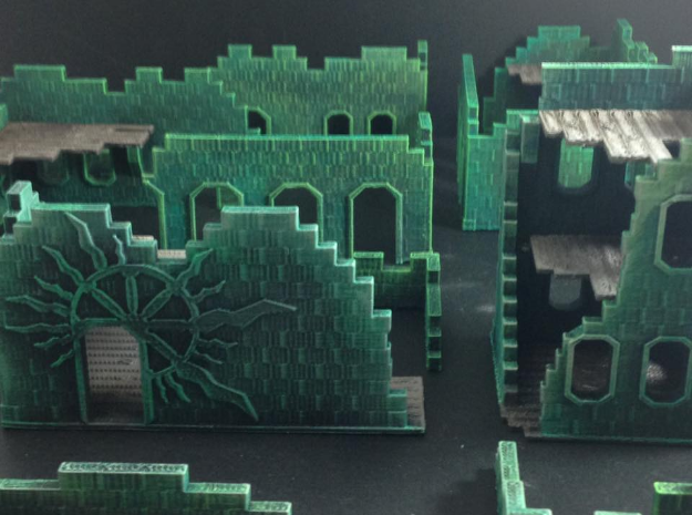 "Bizarrchitecture" Arcane Ruins (15mm scale base set)