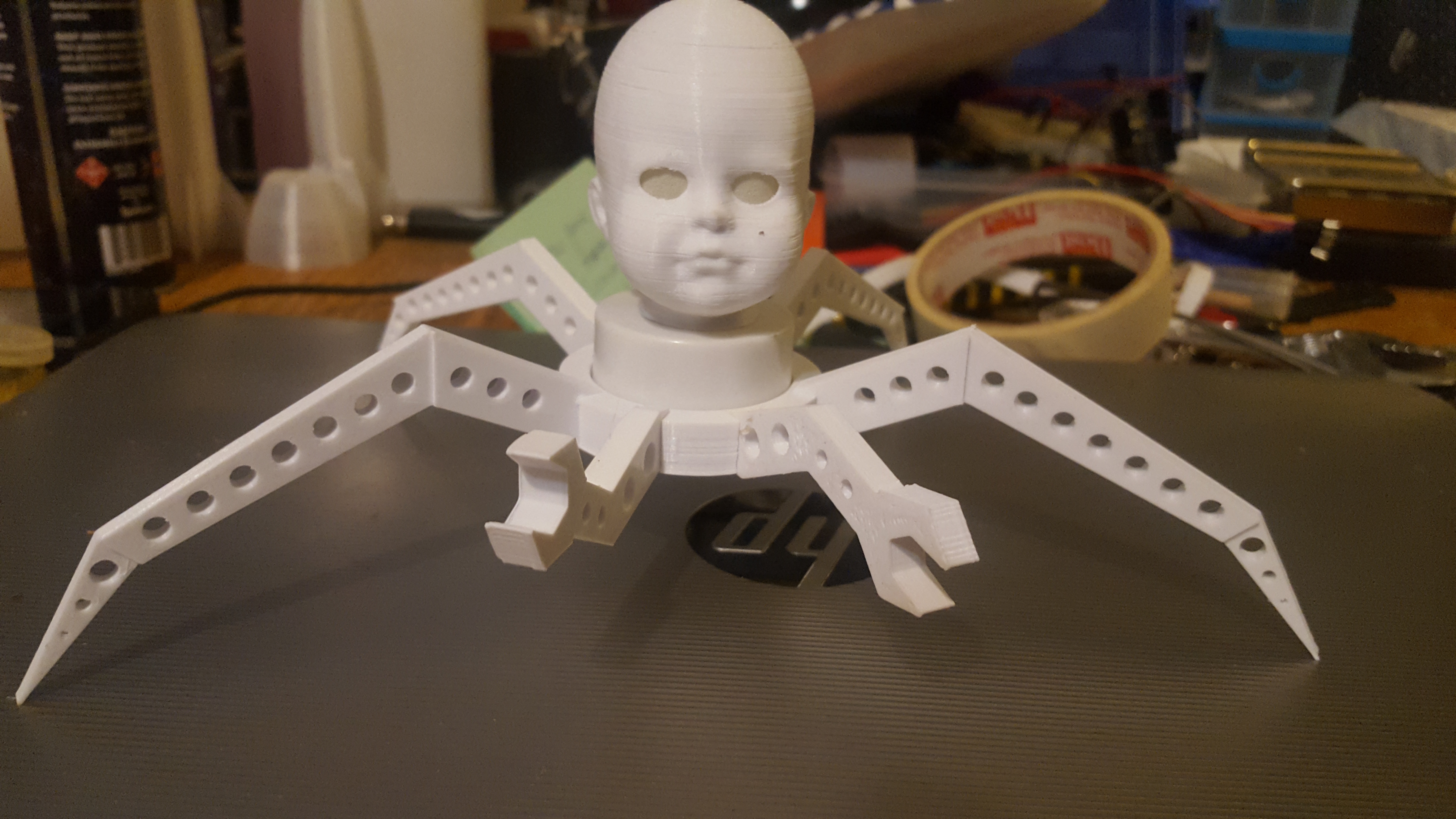 Creepy Tea light stand