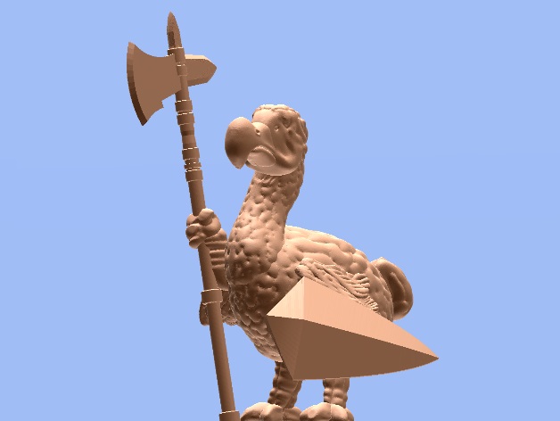 Dodo Guard (28mm/Heroic scale)