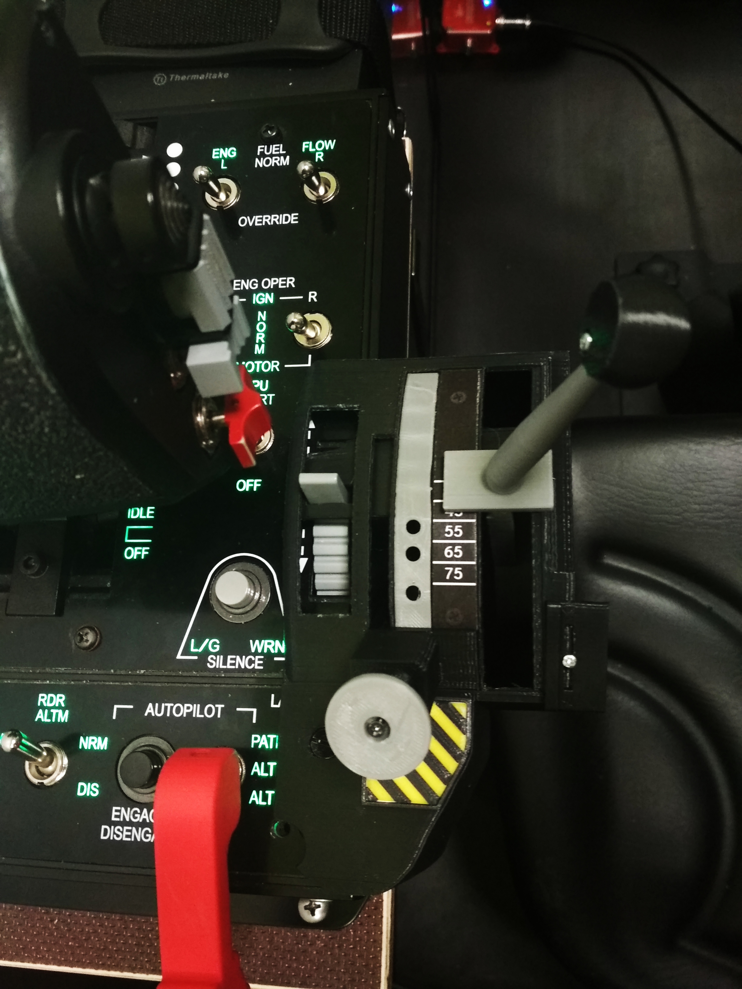WARTHOG HOTAS AV8B harrier nozzle plugin