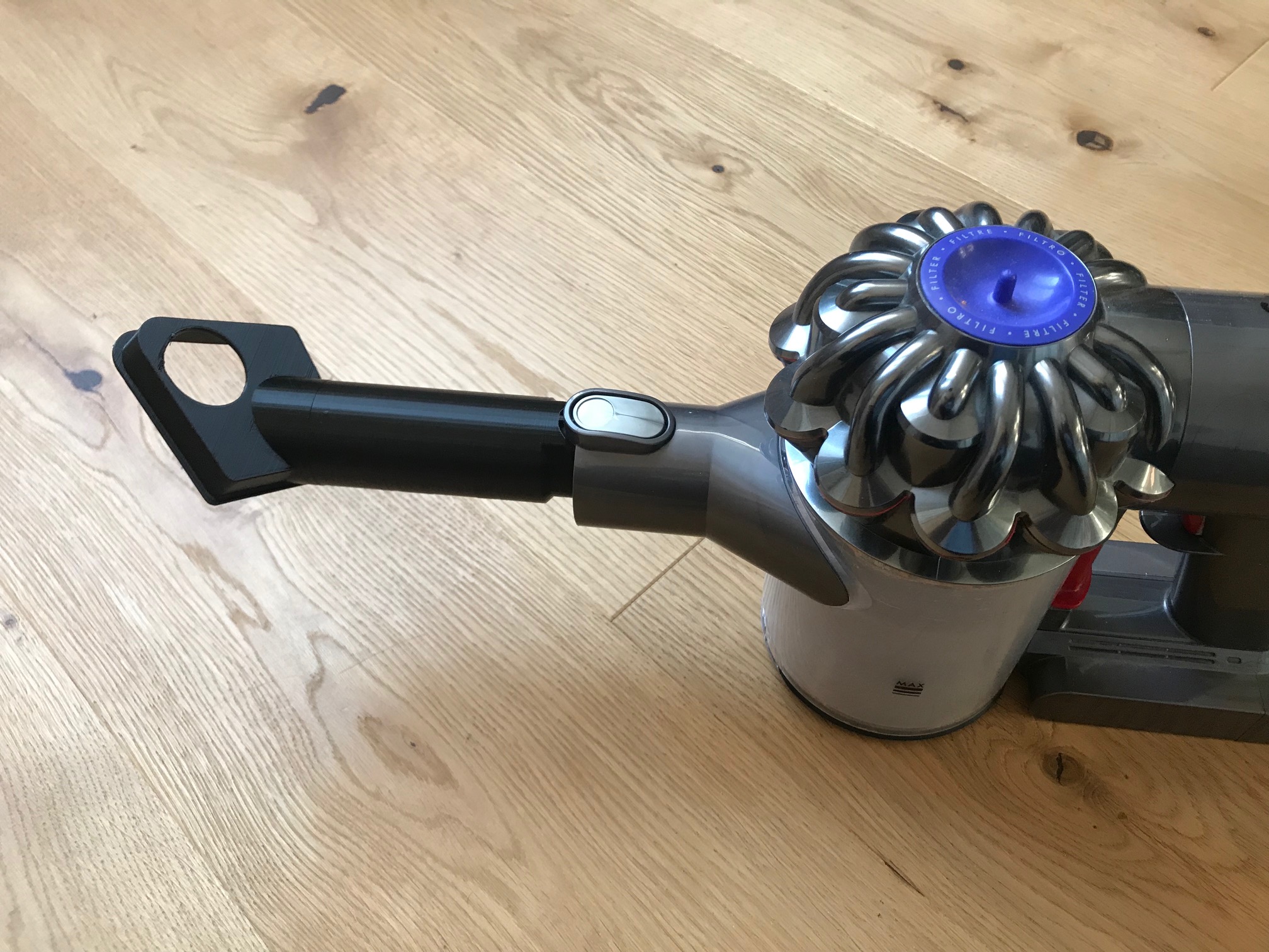 Dyson v6 drill dust collector