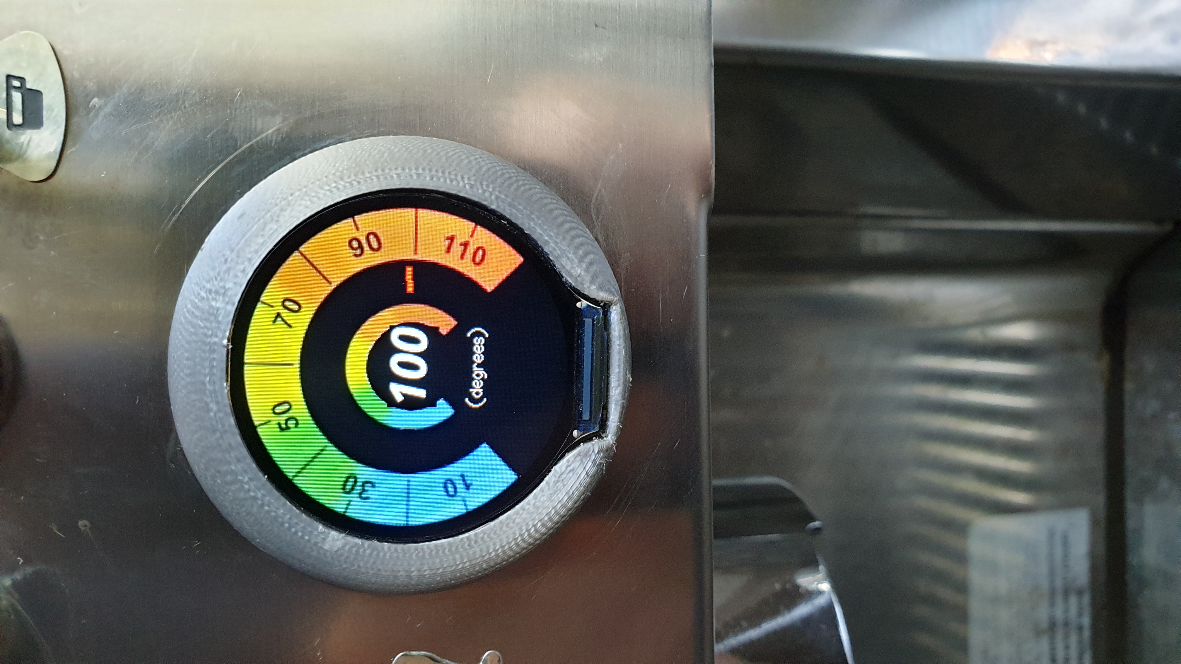 Round Screen GC9A01 40mm Temperature