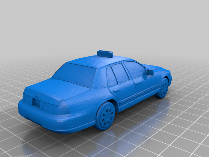 Ford Crown Victoria 2002 as Taxi