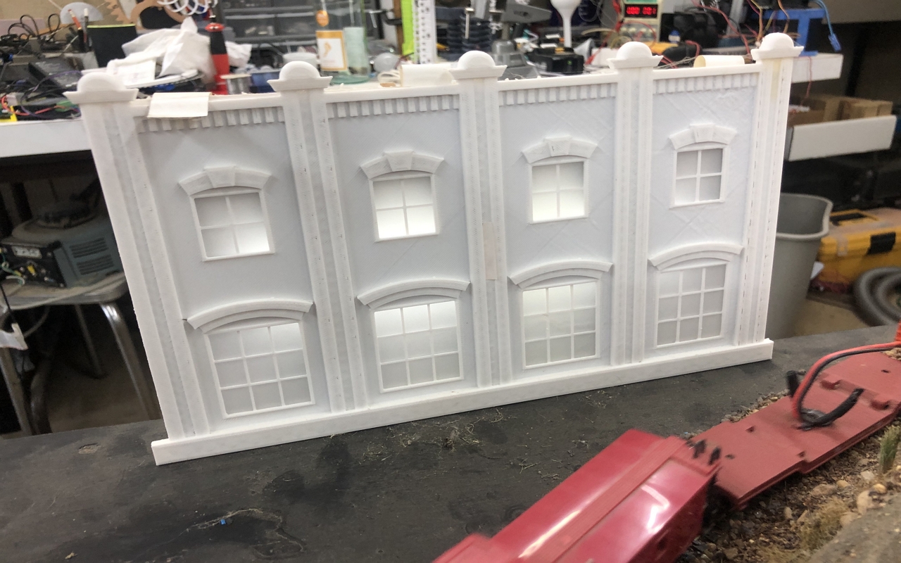 HO Scale Factory wall