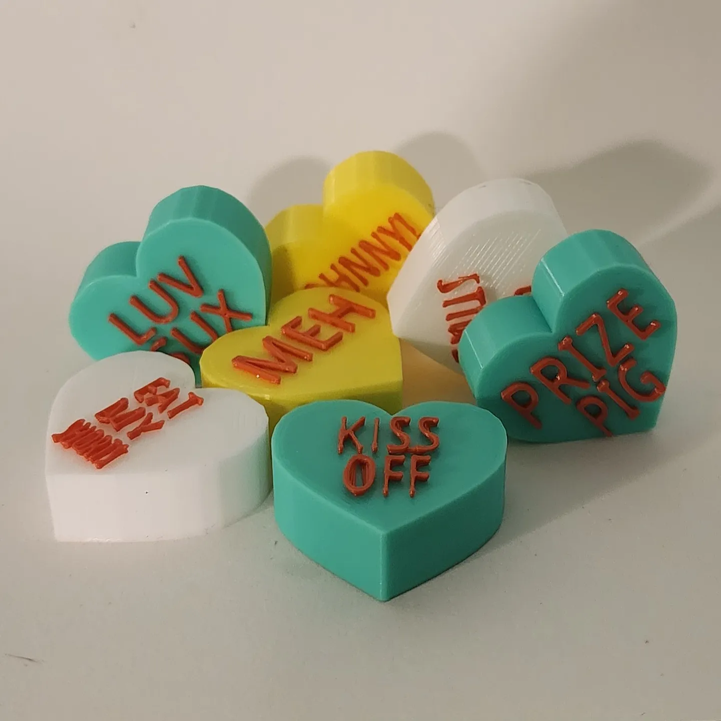 Simpsons Conversation Hearts