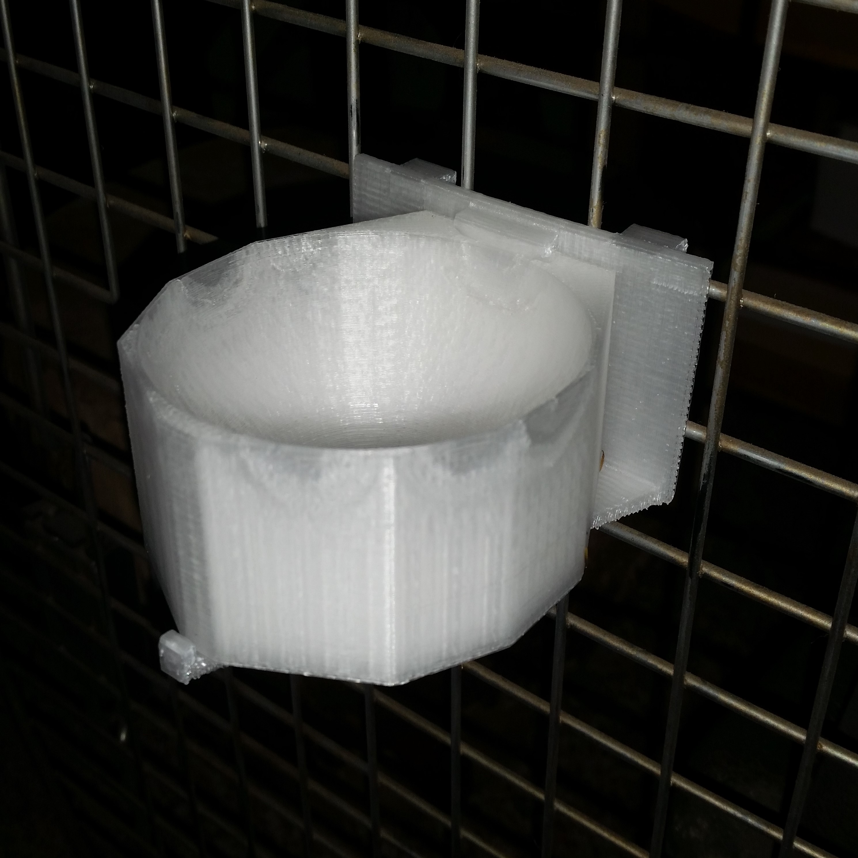 Easy Remove Pet Cage Bowl(small animal)