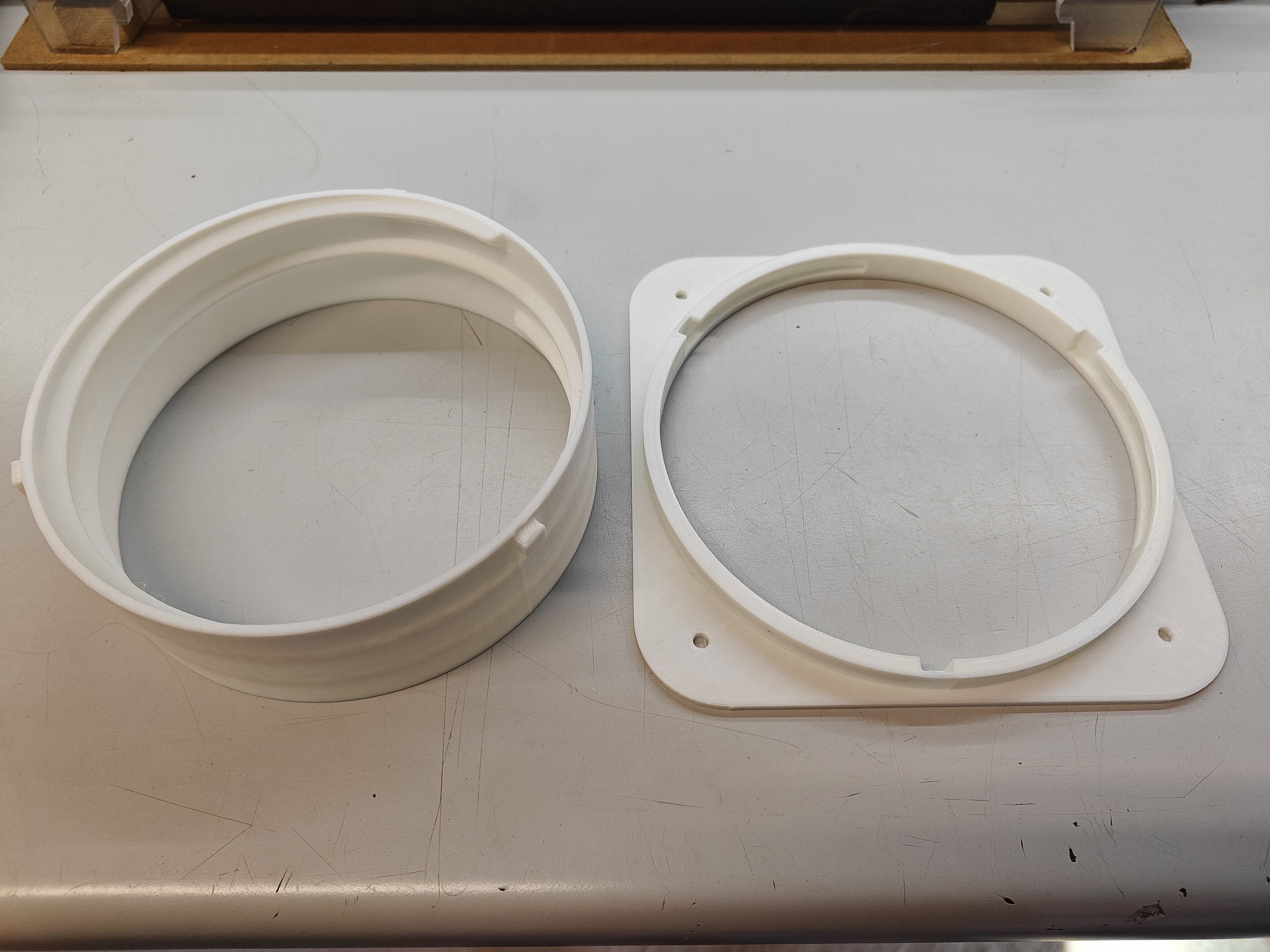 150mm Portable Air Conditoner Vent Plate Duct Fitting