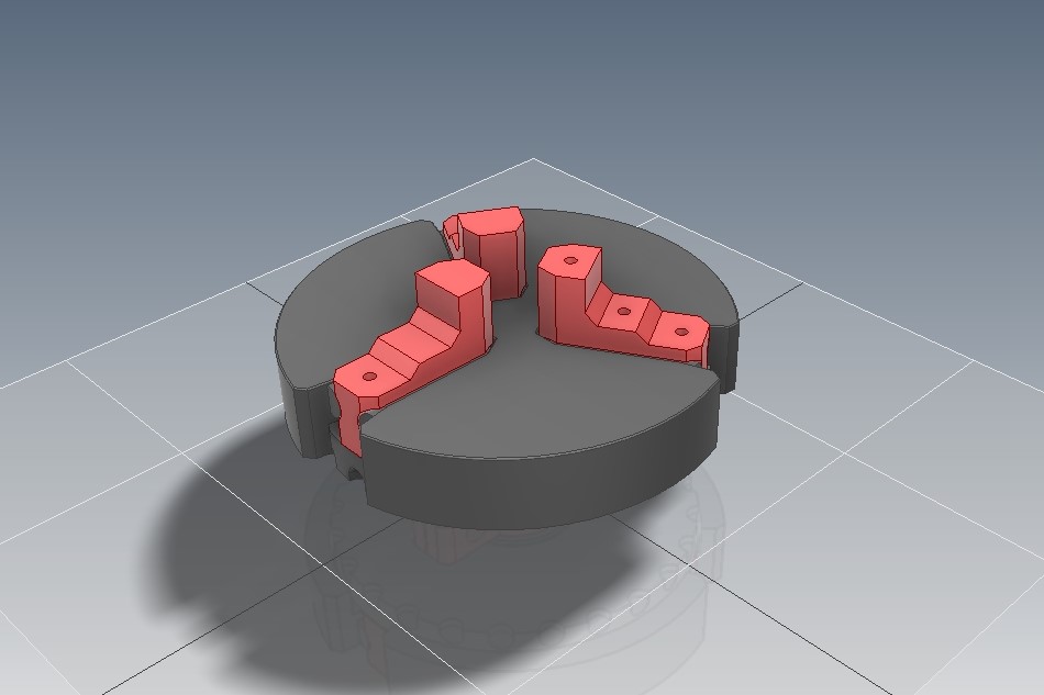 Micro 3 Jaw Scroll Chuck