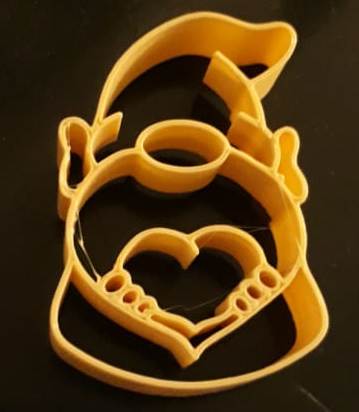 Cortante de Galletas Duende (Cookie Cutter Gnomo)