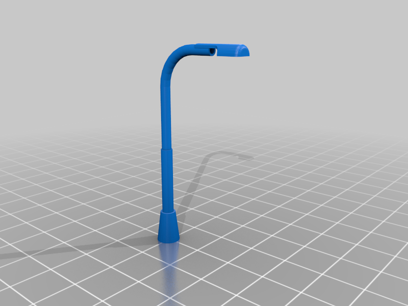 Single streetlight N scale