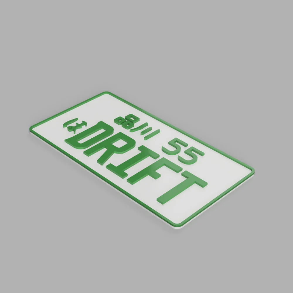 Japan/JDM license plates OEM size