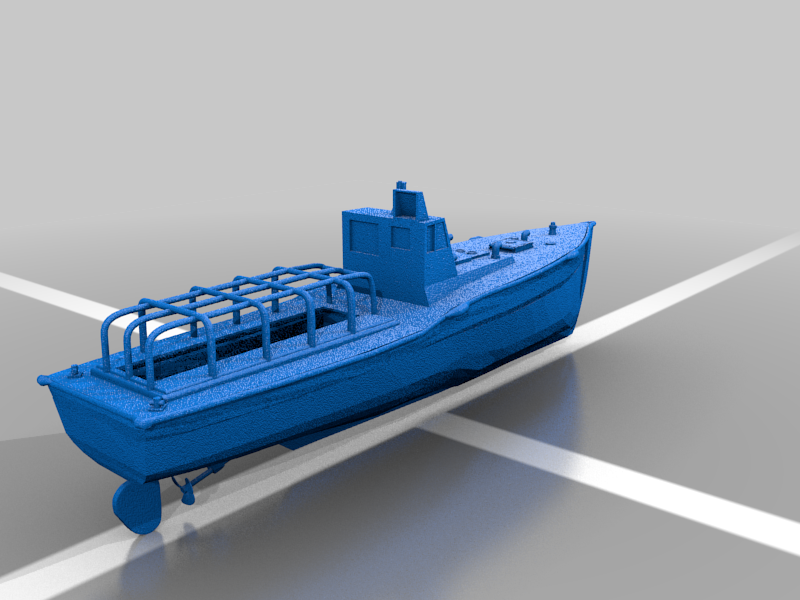 Imperial Japanese Navy Utility motor boat 11meters