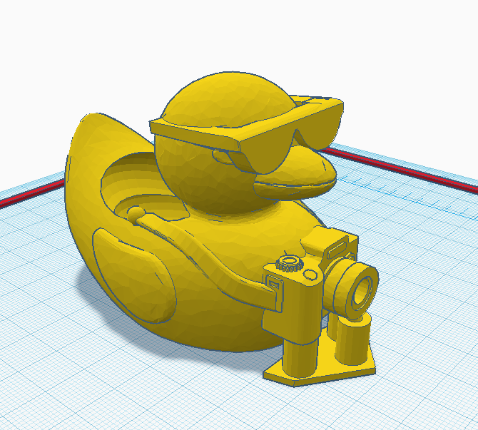 tourist duck for bath