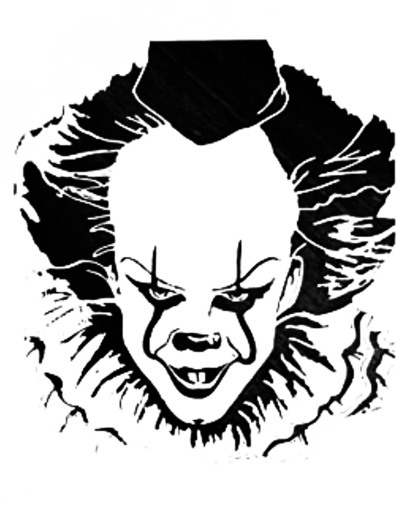 Pennywise stencil