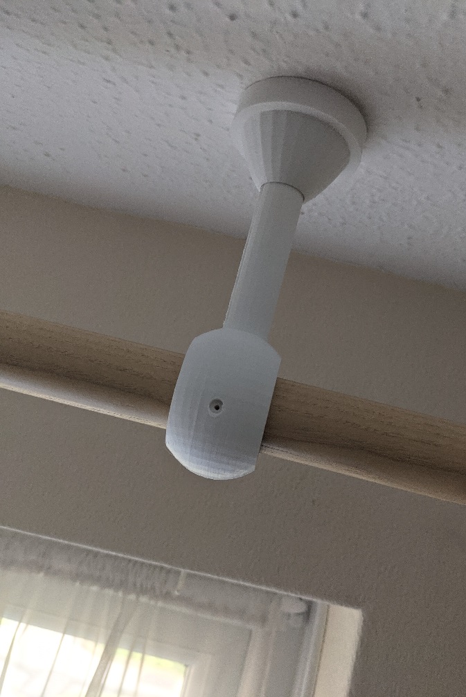 Ceiling Mounted Curtain Rail Bracket