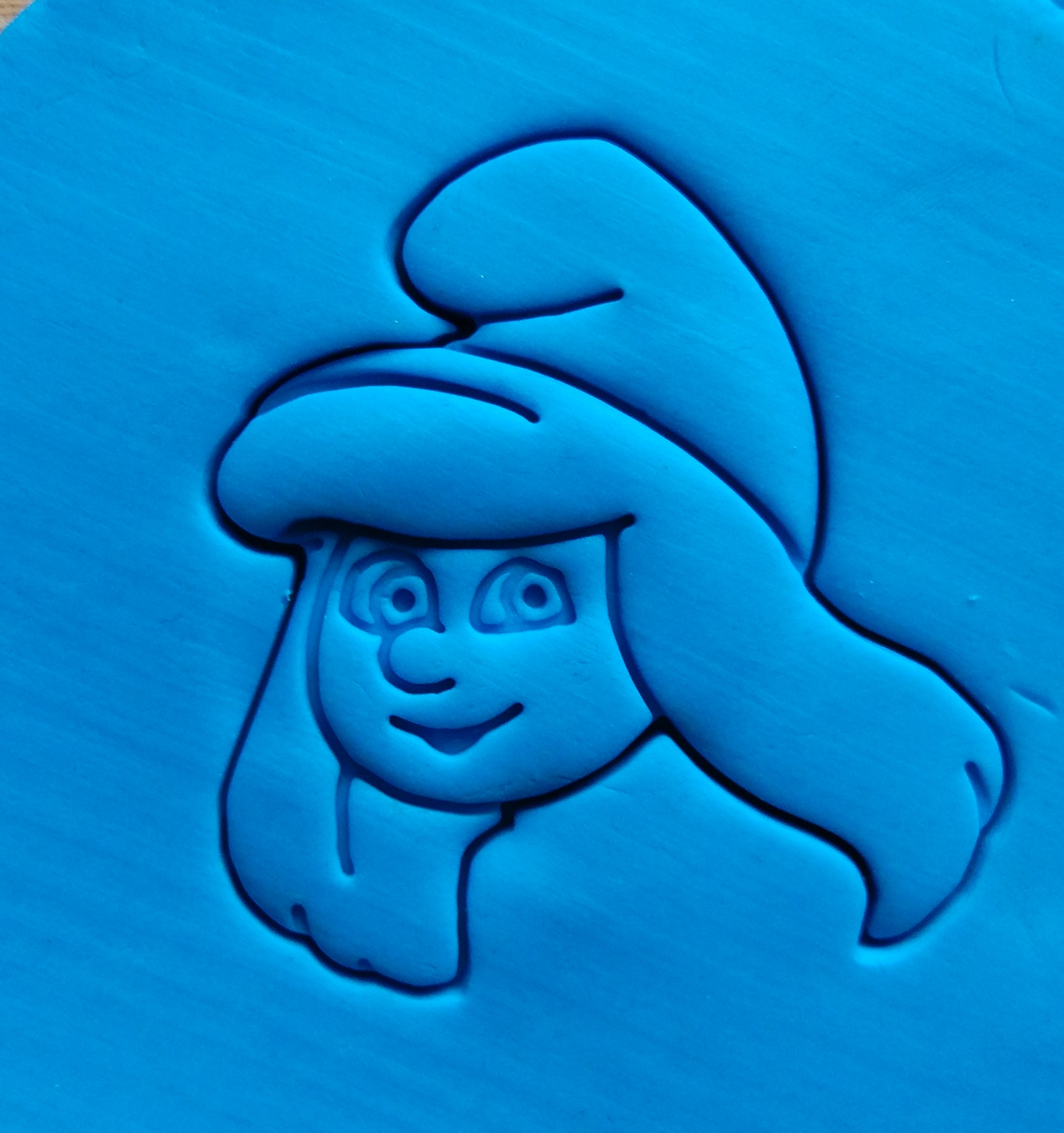 Smurf - Smurfette cookie cutter