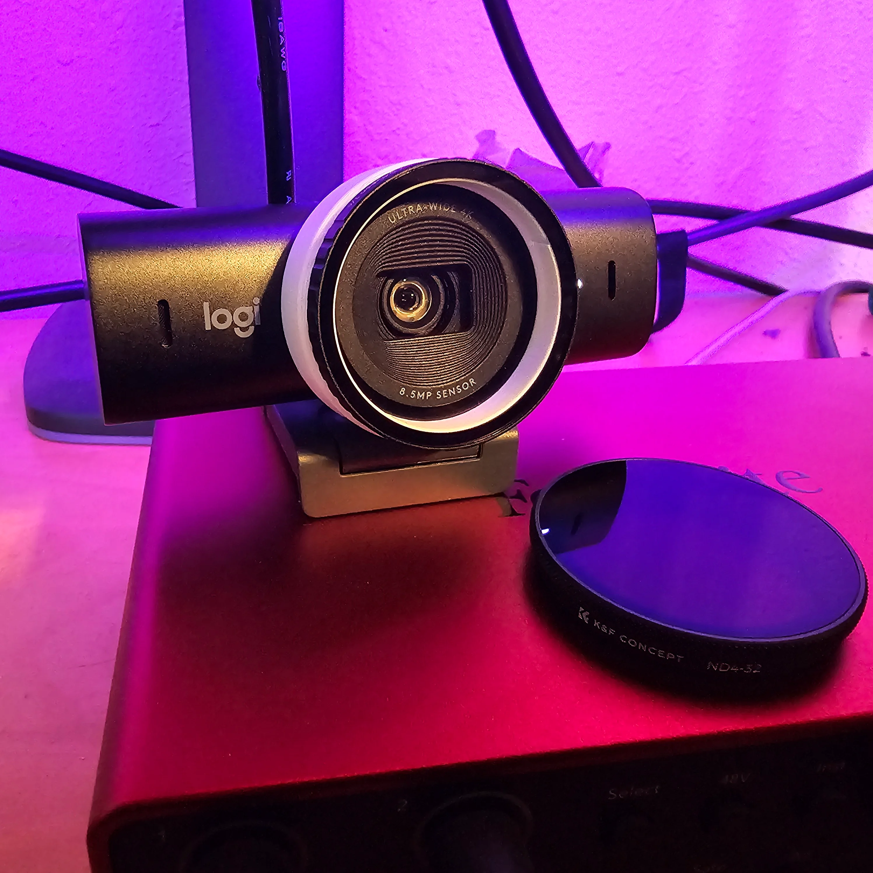 Logitech Mx Brio Webcam DJI Osmo Action 6 Filter Adapter