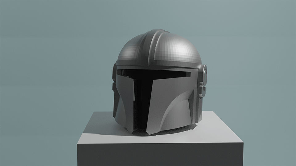 Lego Compatible Mando Helmet