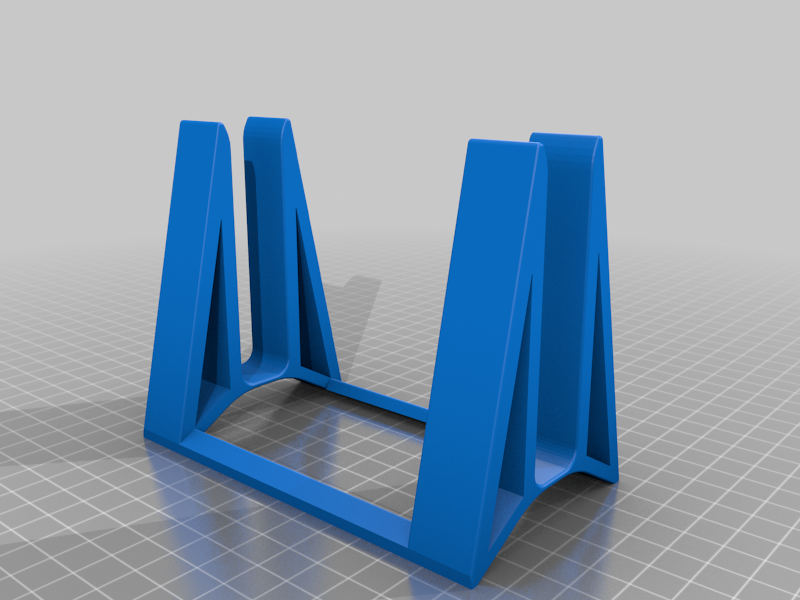 Vertical Laptop Holder V2 - Self Adjusting