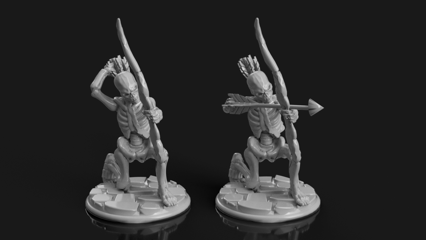 Living Bones with Bow (Updated!)